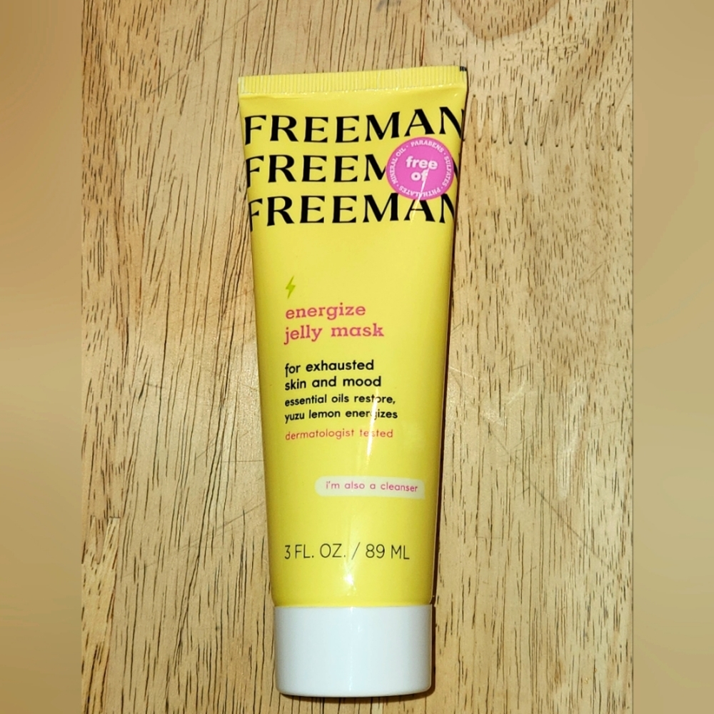 🪷5/$25! FREEMAN BEAUTY Energize Jelly Mask & Cleanser New